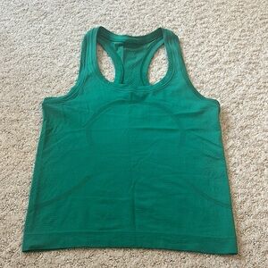 Green Racerback Tank Top